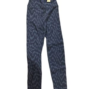 Men's Blue Patterned Pants